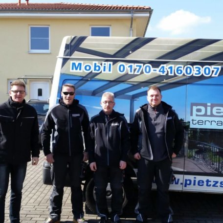 pietzsch terrassenwelten team, Montageteam