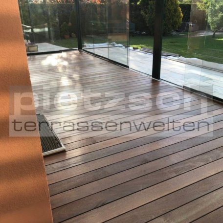 Terrassenüberdachung, TERRADO GP5100, Kaltwintergarten, Sommergarten, Schiebeverglasung, Sunflex SF 20