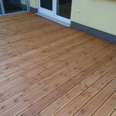 Ansicht Holzdielen
